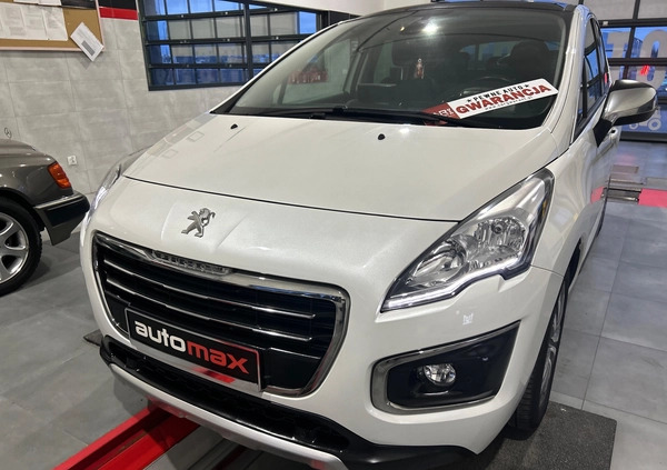 Peugeot 3008 cena 38900 przebieg: 142600, rok produkcji 2015 z Ruda Śląska małe 781